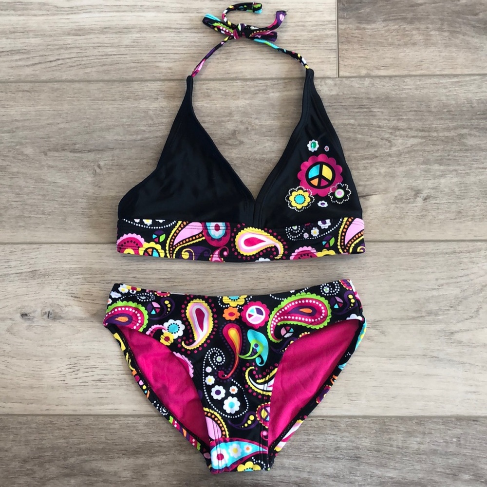 Xhilaration Girl’s Bikini Set
